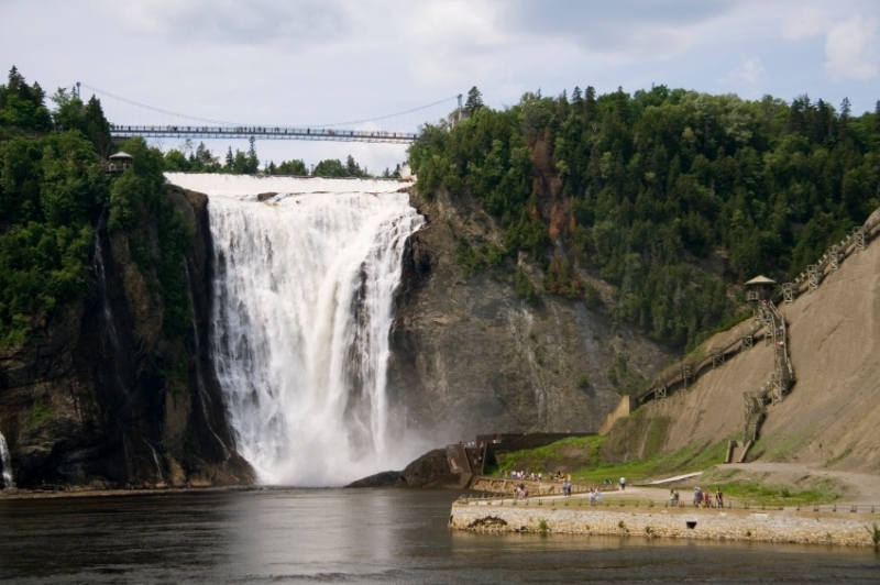 The Spectacular Montmorency Falls