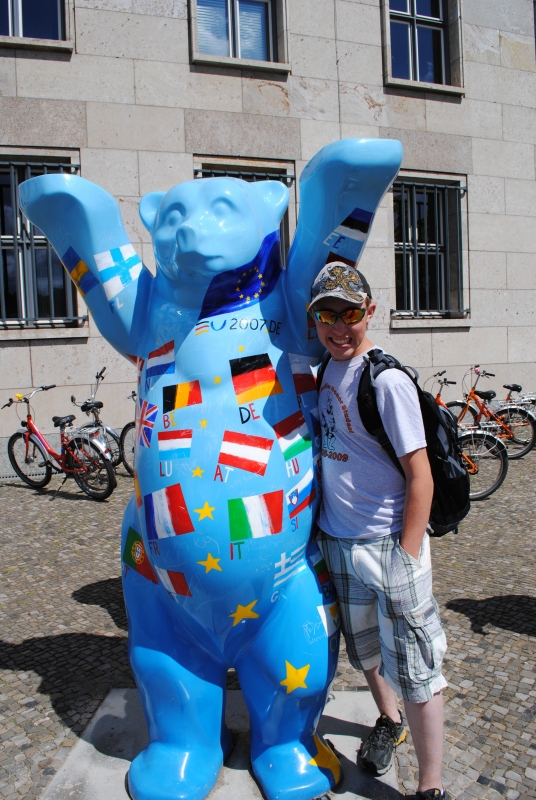 One of Many of the Berlin Bear Statues