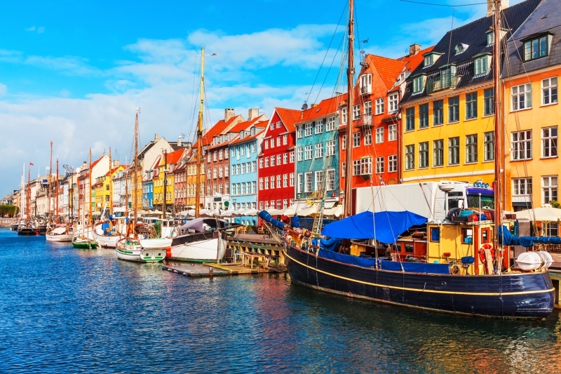 Wharf in Nyhavn, Copenhagen
